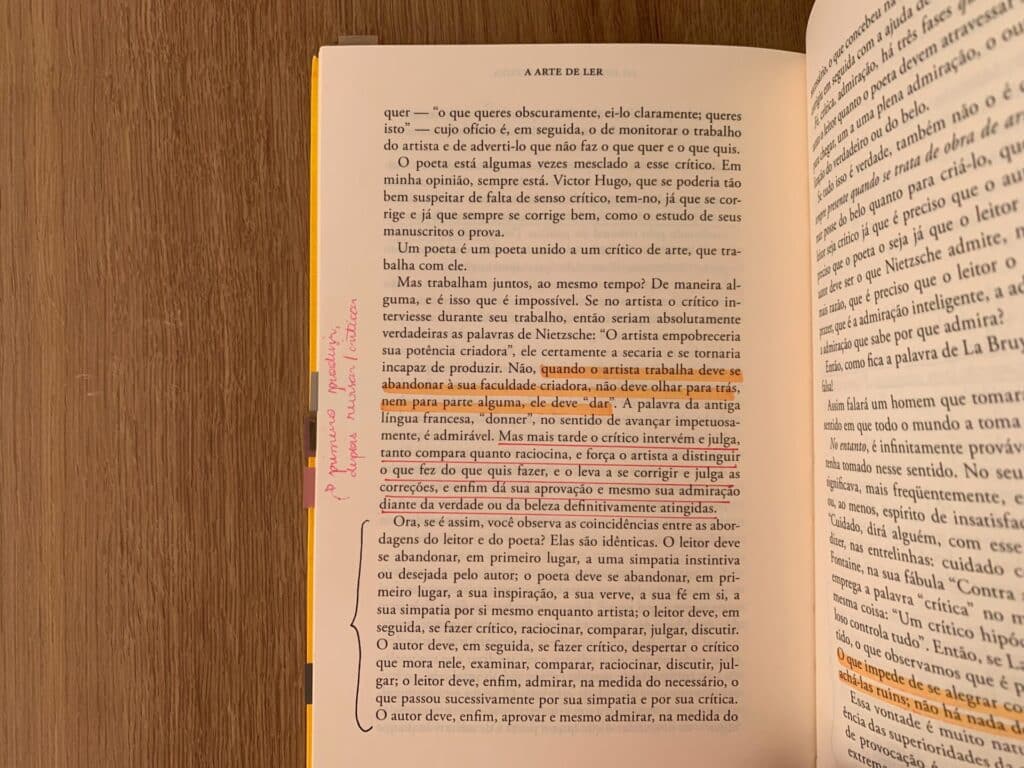 como marcar livros técnica do grifo